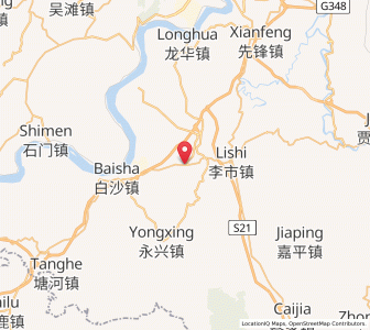Map of Ciyun, Chongqing