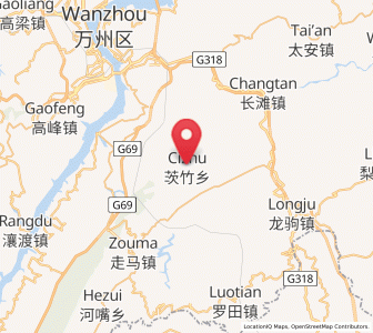 Map of Cizhu, Chongqing