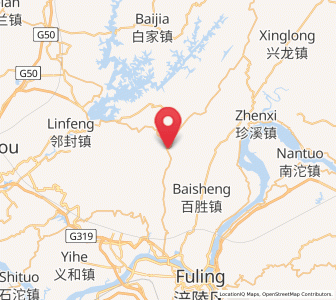Map of Conglin, Chongqing