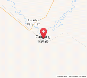Map of Cuogang, Inner Mongolia