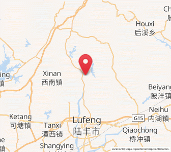 Map of Da’an, Guangdong