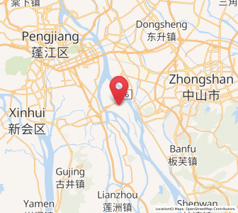 Map of Da’ao, Guangdong