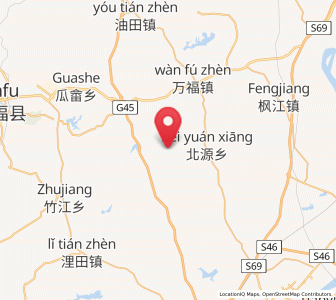 Map of Dachong, Jiangxi