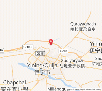 Map of Dadamtu, Xinjiang