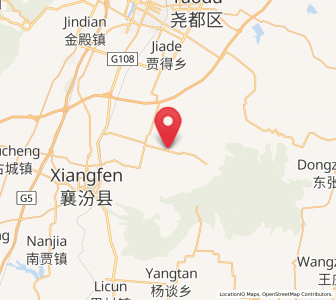 Map of Dadeng, Shanxi