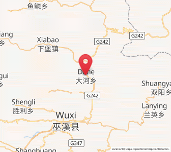 Map of Dadong, Chongqing