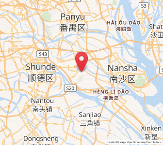 Map of Dagang, Guangdong