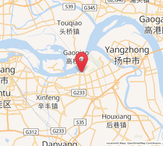 Map of Dagang, Jiangsu