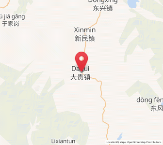 Map of Dagui, Heilongjiang