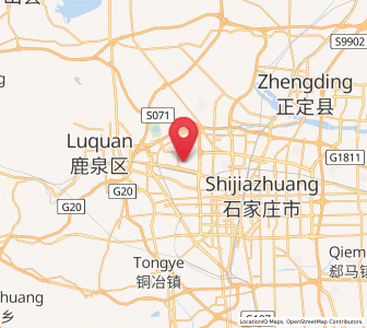 Map of Daguo, Hebei