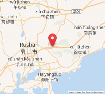 Map of Dagushan, Shandong