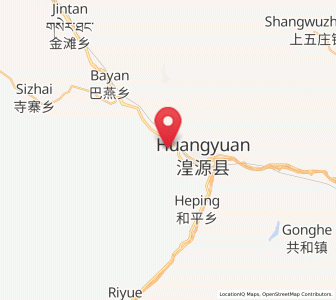 Map of Dahua, Qinghai