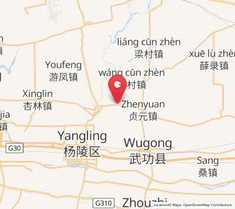 Map of Daijia, Shaanxi