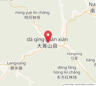 Map of Dailing, Heilongjiang