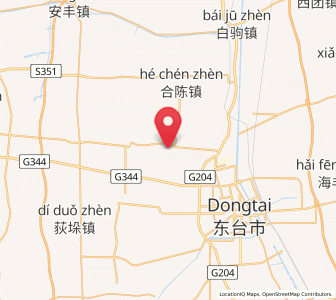 Map of Daiyao, Jiangsu