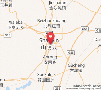 Map of Daiyue, Shanxi
