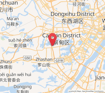 Map of Daji, Hubei