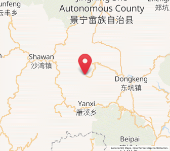 Map of Daji, Zhejiang