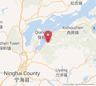 Map of Dajiahe, Zhejiang