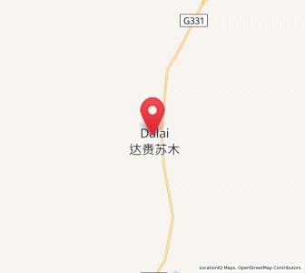 Map of Dalai, Inner Mongolia
