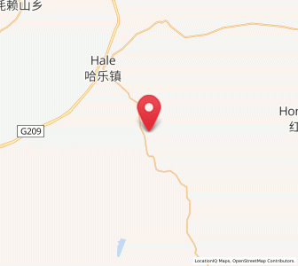Map of Dalanqi, Inner Mongolia