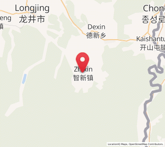 Map of Dalazi, Jilin