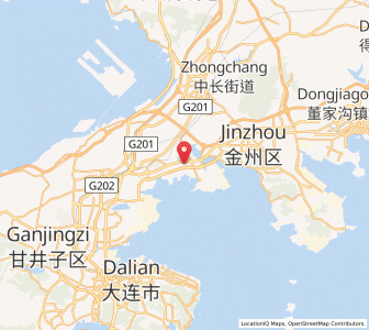 Map of Dalianwan, Liaoning