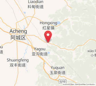 Map of Daling, Heilongjiang