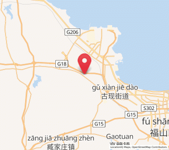 Map of Daliuhang, Shandong