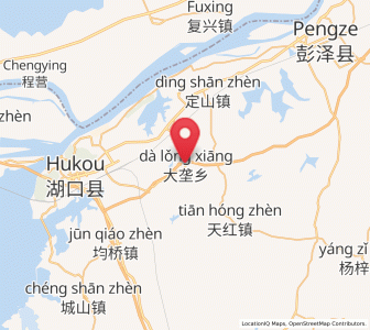 Map of Dalong, Jiangxi