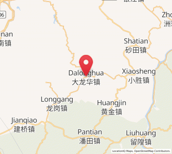 Map of Dalonghua, Guangdong