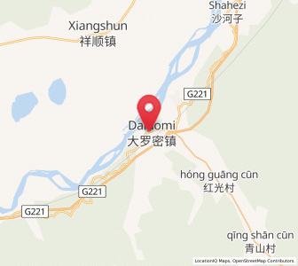 Map of Daluomi, Heilongjiang