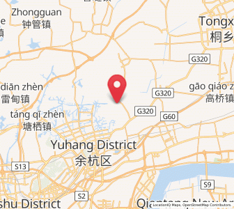 Map of Dama, Zhejiang