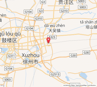 Map of Damiao, Jiangsu