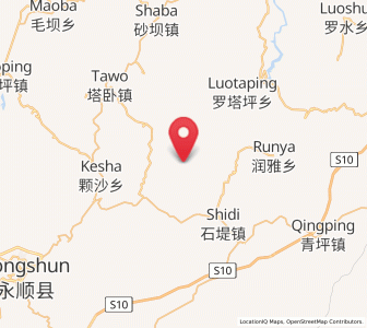 Map of Daming, Hunan