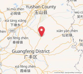 Map of Danan, Jiangxi