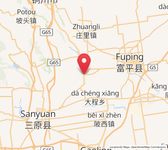 Map of Dancun, Shaanxi