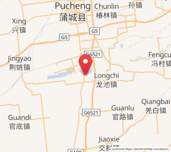 Map of Dangmu, Shaanxi