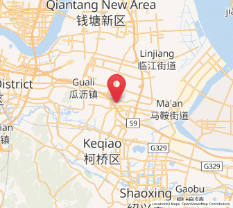 Map of Dangshan, Zhejiang