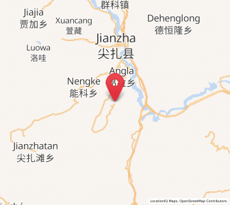 Map of Dangshun, Qinghai