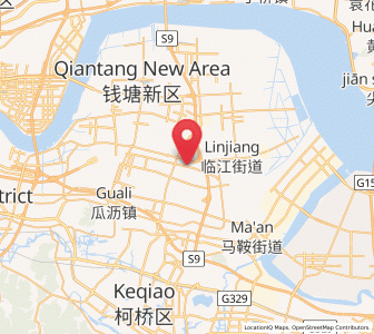 Map of Dangwan, Zhejiang