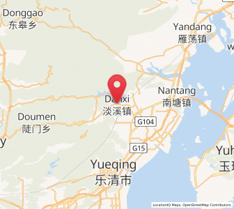 Map of Danxi, Zhejiang