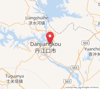 Map of Danzhaolu, Hubei