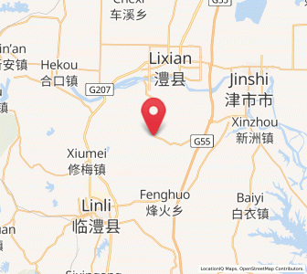 Map of Daohe, Hunan