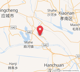 Map of Daoqiao, Hubei