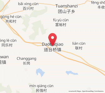 Map of Daotaiqiao, Heilongjiang