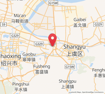 Map of Daoxu, Zhejiang