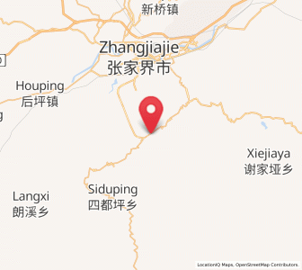 Map of Daping, Hunan