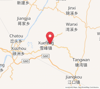Map of Daping, Hunan