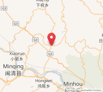 Map of Dapingcun, Fujian